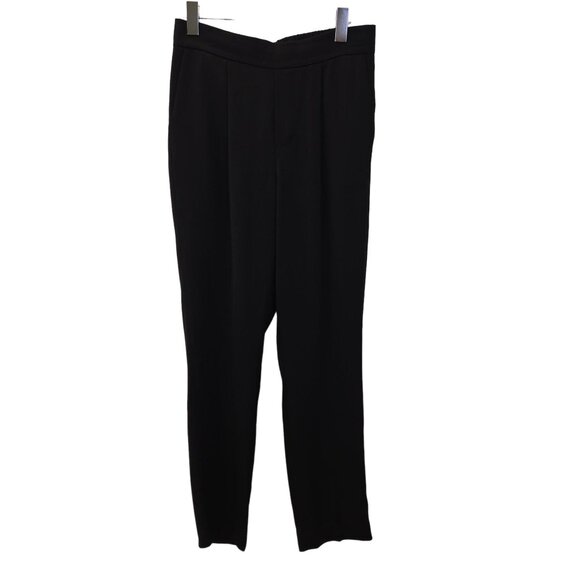 Vince Satin Tapered Tuxedo Style Pants Size Small - Picture 1 of 7